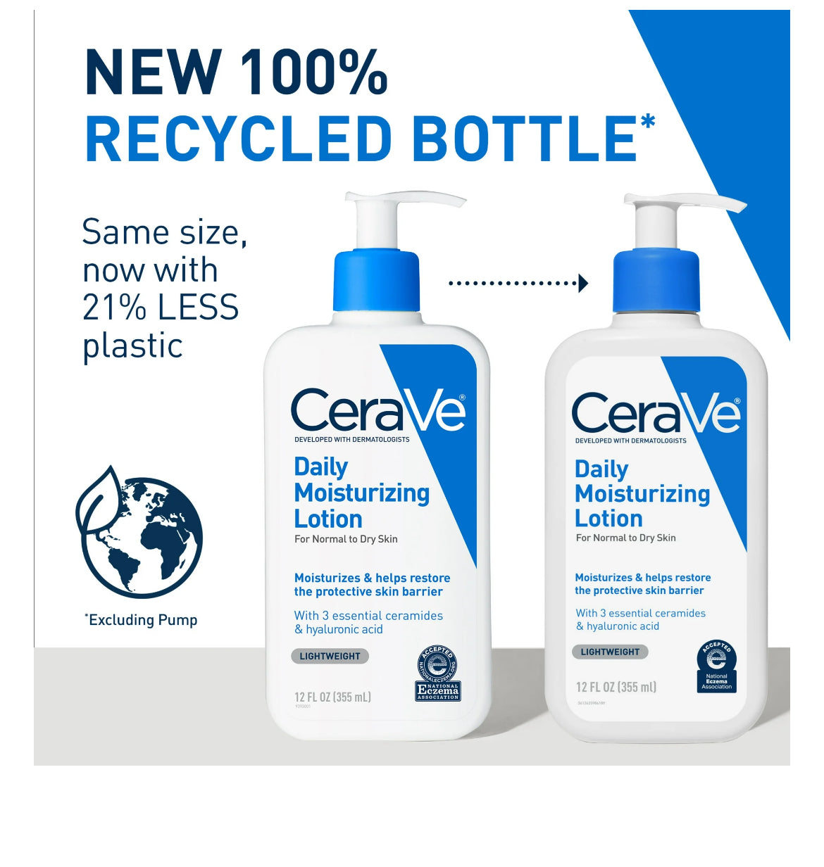 CeraVe Daily Moisturizing Face & Body Lotion for Normal to Dry Skin