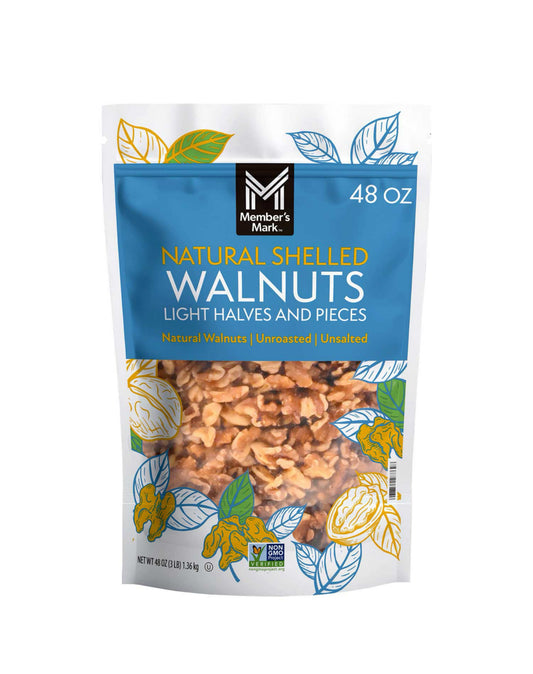 Member's Mark Natural Shelled Walnuts, 3 lbs.