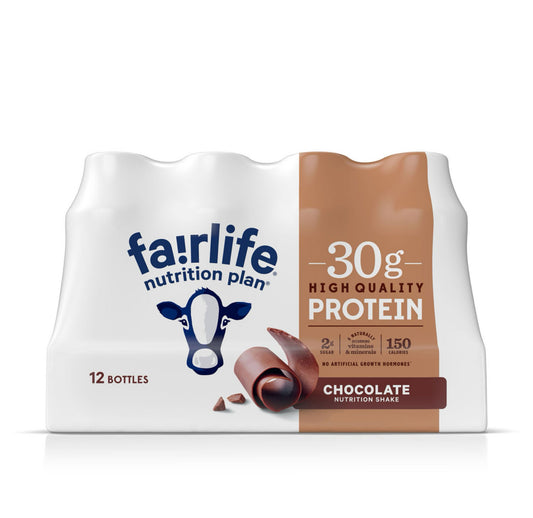 Fairlife Nutrition Plan 30g Protein Shake, Chocolate, 11.5 fl. oz., 12 pk.