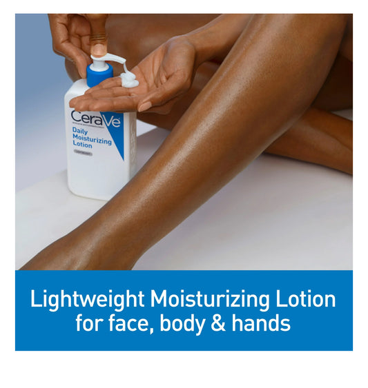 CeraVe Daily Moisturizing Face & Body Lotion for Normal to Dry Skin